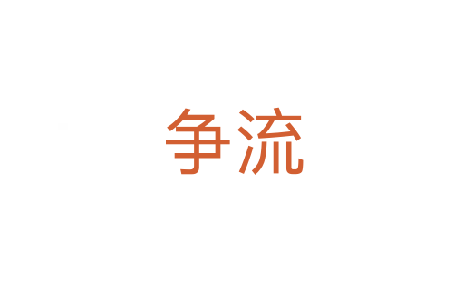 爭(zhēng)流